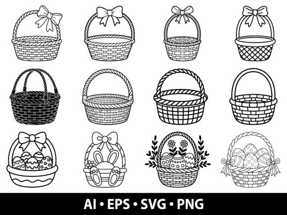 Easter Basket Vector Bundle