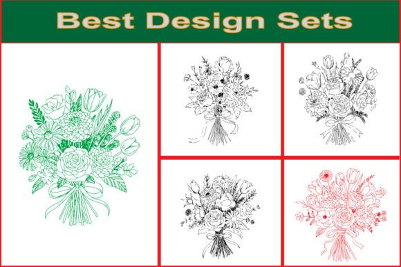 Elegant Flower Bouquet Graphics & Illustrations Review
