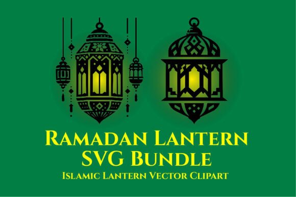 Ramadan Lantern SVG Bundle: Graphics & Illustrations for Authentic Branding